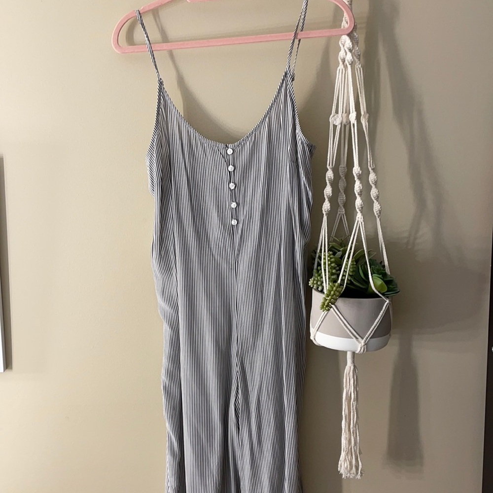 Stripped jumpsuit